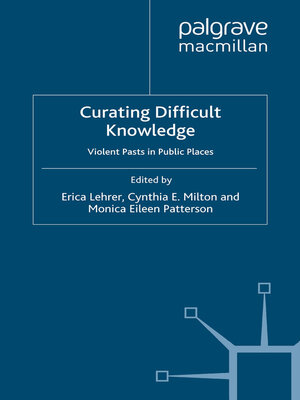 cover image of Curating Difficult Knowledge